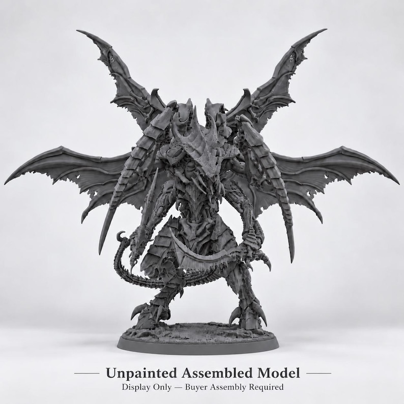 Tyranid Warhammer 40k Miniature 3d-printed Model Unpainted Figure ...