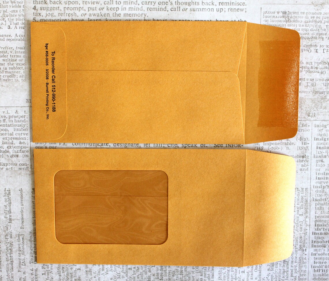 Window Coin Envelopes10 Blank Jewelry Window Envelopes with Etsy