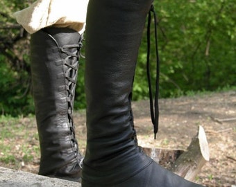 celtic leather boots