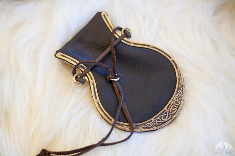 20 OFF Viking Purse Leather Purse Pouch Viking Bag Etsy
