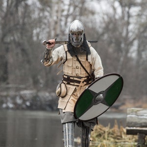 Viking Armour Leather Armor Medieval Men's Leather Body Armour Viking ...