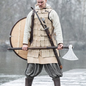 Viking Armour Leather Armor Medieval Men's Leather Body Armour Viking ...