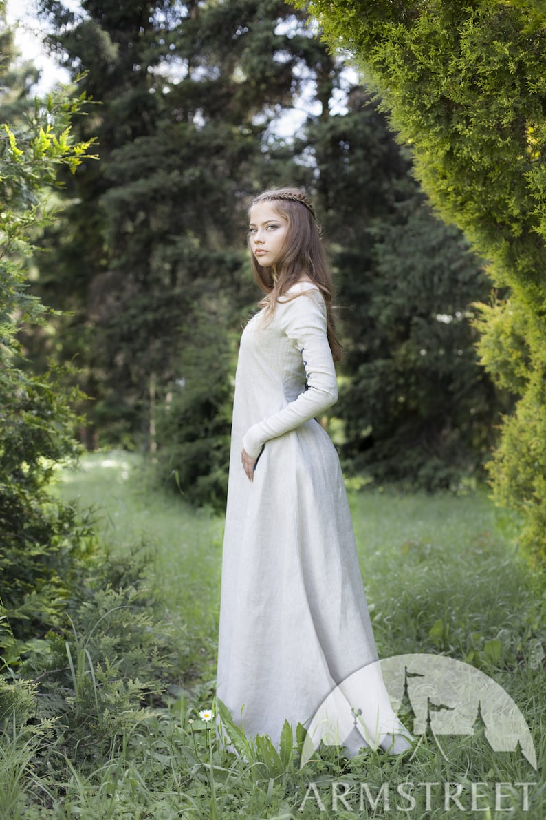 Medieval Linen Dress Fairy Tale