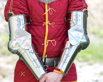 Armstreet Enclosed Paladin Arm Harness “Errant Squire II”; LARP; SCA; Cosplay; Medieval Historical Reenactment Warrior Combat armor