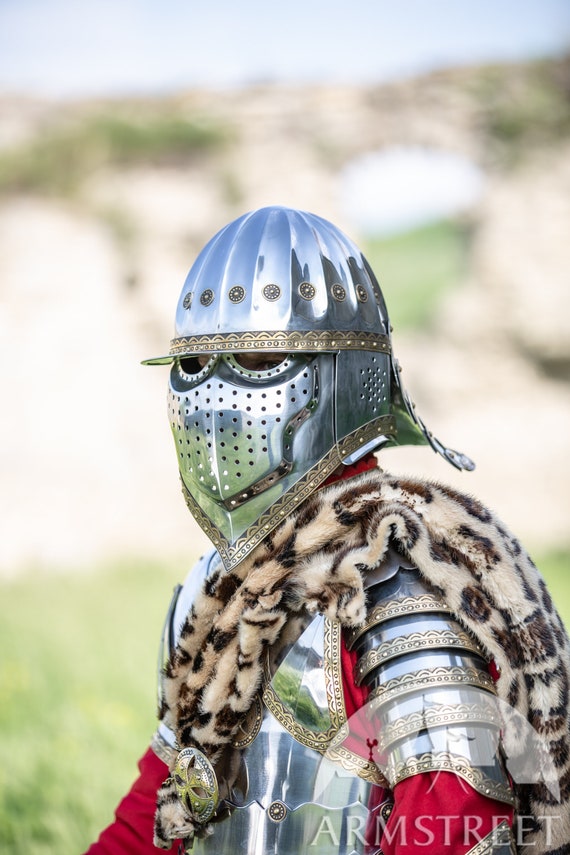 Polish Hussar SCA Helmet Combat Steel Helmet Steel and - Etsy 日本