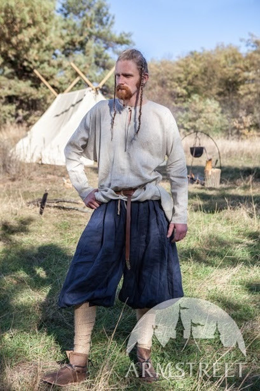 Men's Undertunic Viking Shirt Medieval Linen Undertunic - Etsy