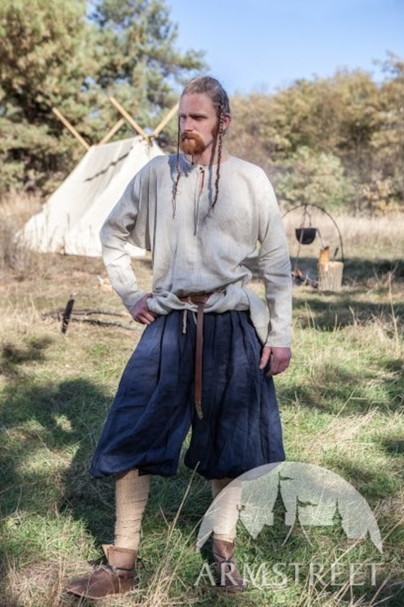 Men's Undertunic Viking Shirt Medieval Linen Undertunic | Etsy
