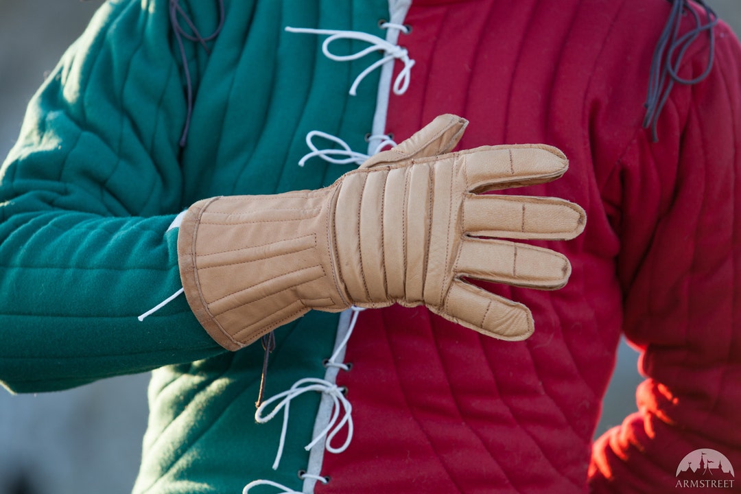 Padded Fencing Gloves Etsy