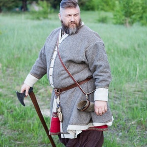 Viking Overcoat Kaftan olaf the Stormbreaker - Etsy