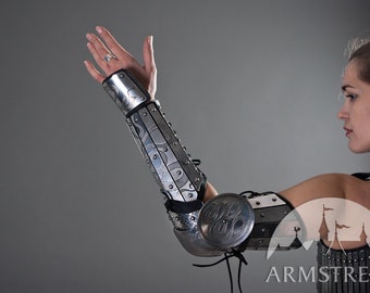 Armstreet Fantasy Arms Armour “Lady Warrior”; bracer; arm armor; LARP; SCA; Historical combat protection