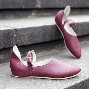 Handmade Leather Shoes found Princess Women's Shoes Medieval Shoes ...