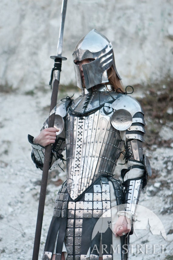 Medieval Women's Armour Set lady Warrior Fantasy Armor Women's
