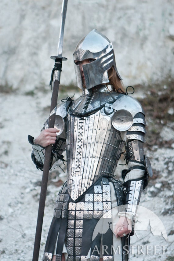 Medieval Women's Armour Set lady Warrior Fantasy Armor Women's Armor 