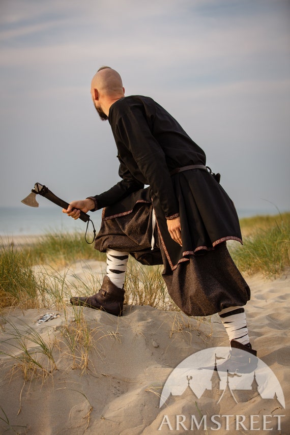Fantasy linen robe Wanderer. Available in: sackcloth flax linen :: by  medieval store ArmStreet