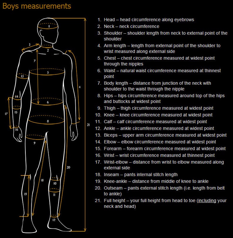 How To Measure Yourself Etsy