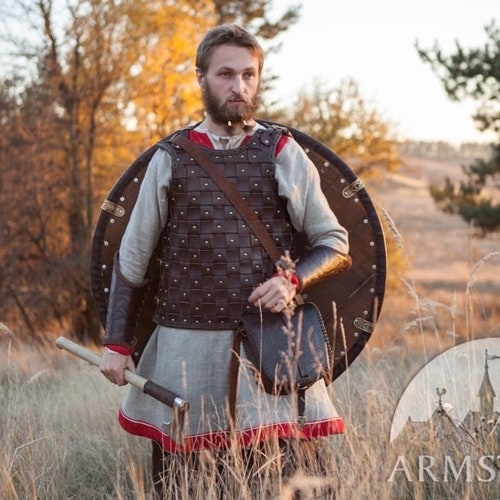 Medieval Men's Leather Body Armour Viking Armor - Etsy