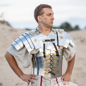 Roman Lorica Segmantata Chest Armor cassius Medieval Knight Chest ...