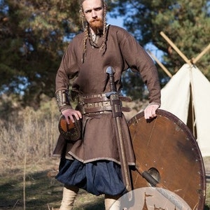 Men's Viking Tunic eric the Scout Linen Tunic - Etsy