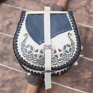 Viking Leather Bag drakkar Medieval Men's Pouch Viking - Etsy