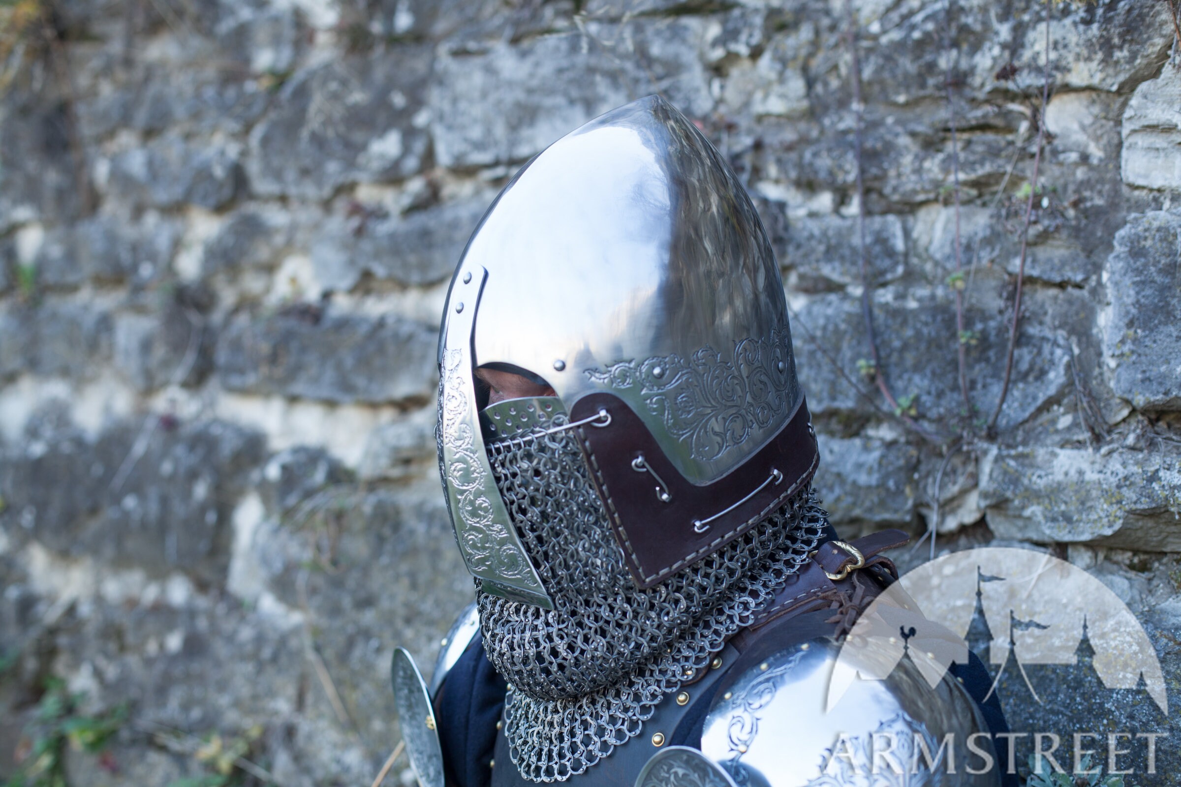Helm knight of Fortune Medieval Bascinet Helmet | Etsy