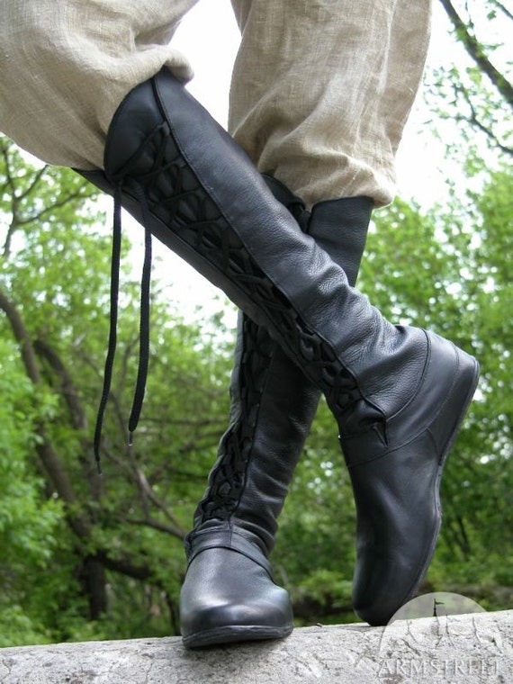 Leather Boots.