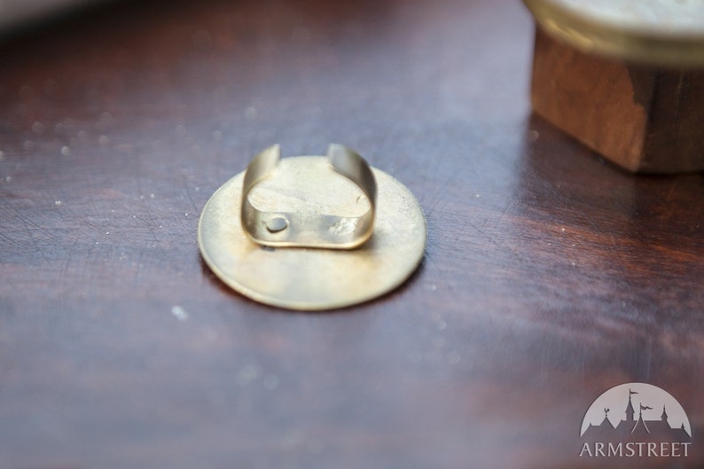 18/% DISCOUNT Steampunk Ring The Alchemists daughter; brass ring; fantasy ring; magic ring