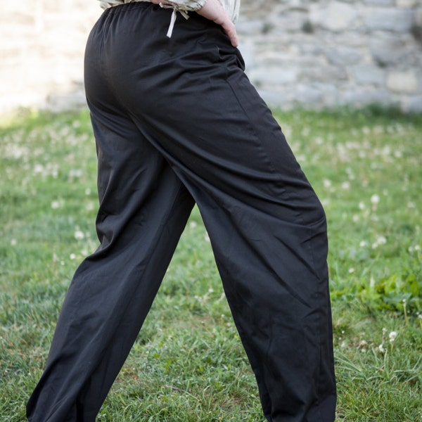 READY to ship! Medieval Cotton Trousers; Classic Straight Pants; Cotton Pants