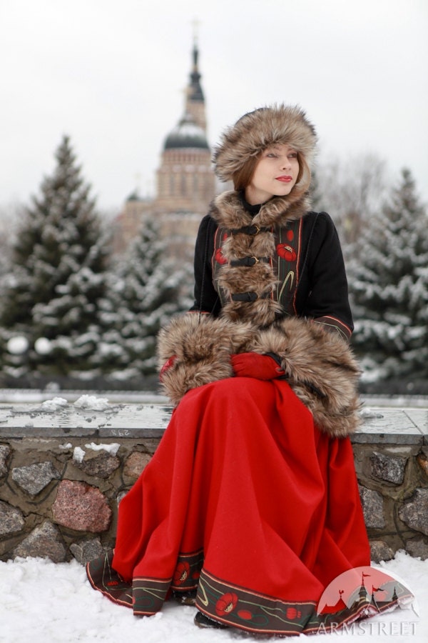 Traditional Russian Winter Clothes