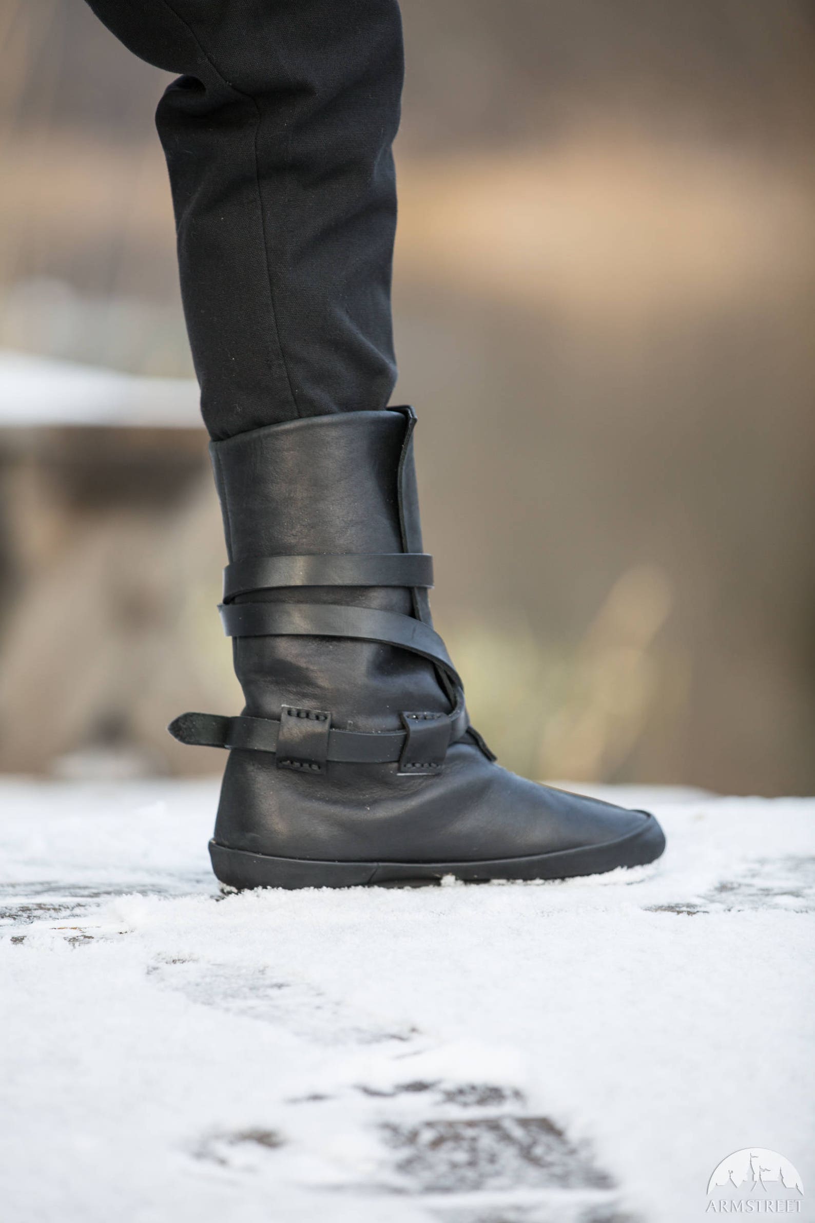 Viking Boots Men's Leather Boots Medieval Boots Etsy