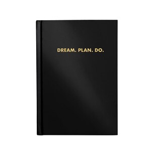 Dream Plan Do - Notizbuch mit festem Einband