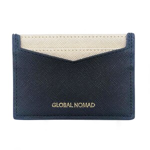 Global Nomad: portafoglio per carte di credito / portafoglio da viaggio, custodia per portafoglio per carte di credito, custodia sottile per portafoglio da donna, porta carte di credito sottile
