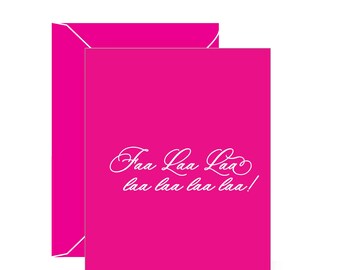 Faa Laa Laa Holiday Greeting Card