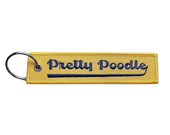 Sigma Gamma Rho Inspired Keychain | Pretty Poodle SGRho Gift