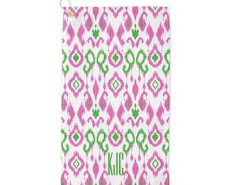 Personalized Golf Towel: Microfiber Sports Towel with Monogram