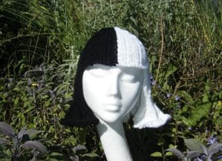 Pattern: Cruella Deville knitted wig, perfect for Halloween