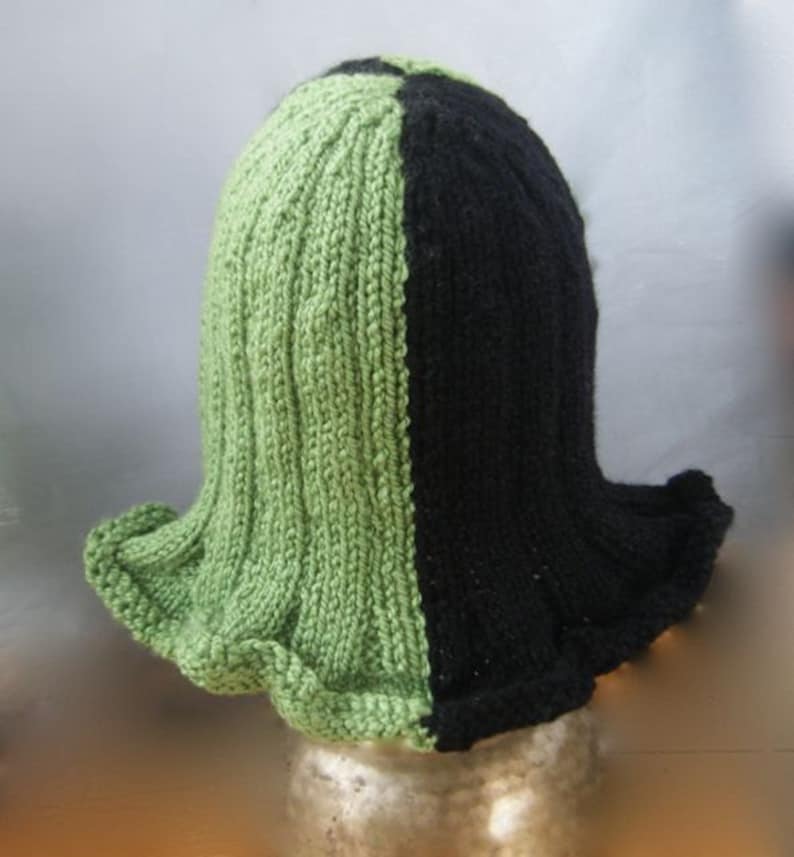 Halloween Hat Wig Knitting Pattern image 3