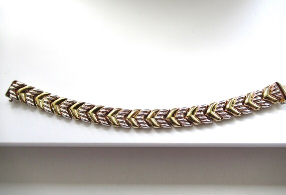 Vintage ITALY Sterling 925 MILOR Silver Links Bracelet 25 grams Etsy