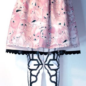 girls rock / baby skirt / tutu skirt with animal print