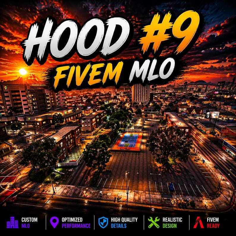 Fivem Realism Graphics Fivem Mlo Hood | Mlo | Optimized| Roleplay | High Quality| - Etsy UK