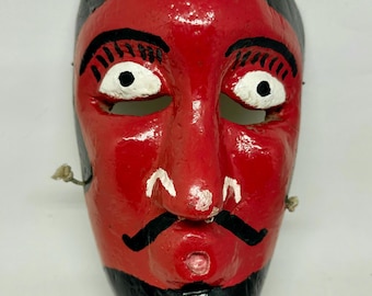Vintage Mexican Festival Dance Mask