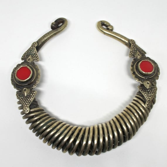 Vintage Tribal Afghan Neck Collar