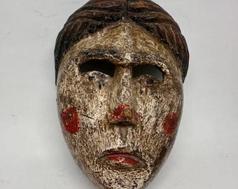 Rate Vintage Guatemalan Festival Dance Mask
