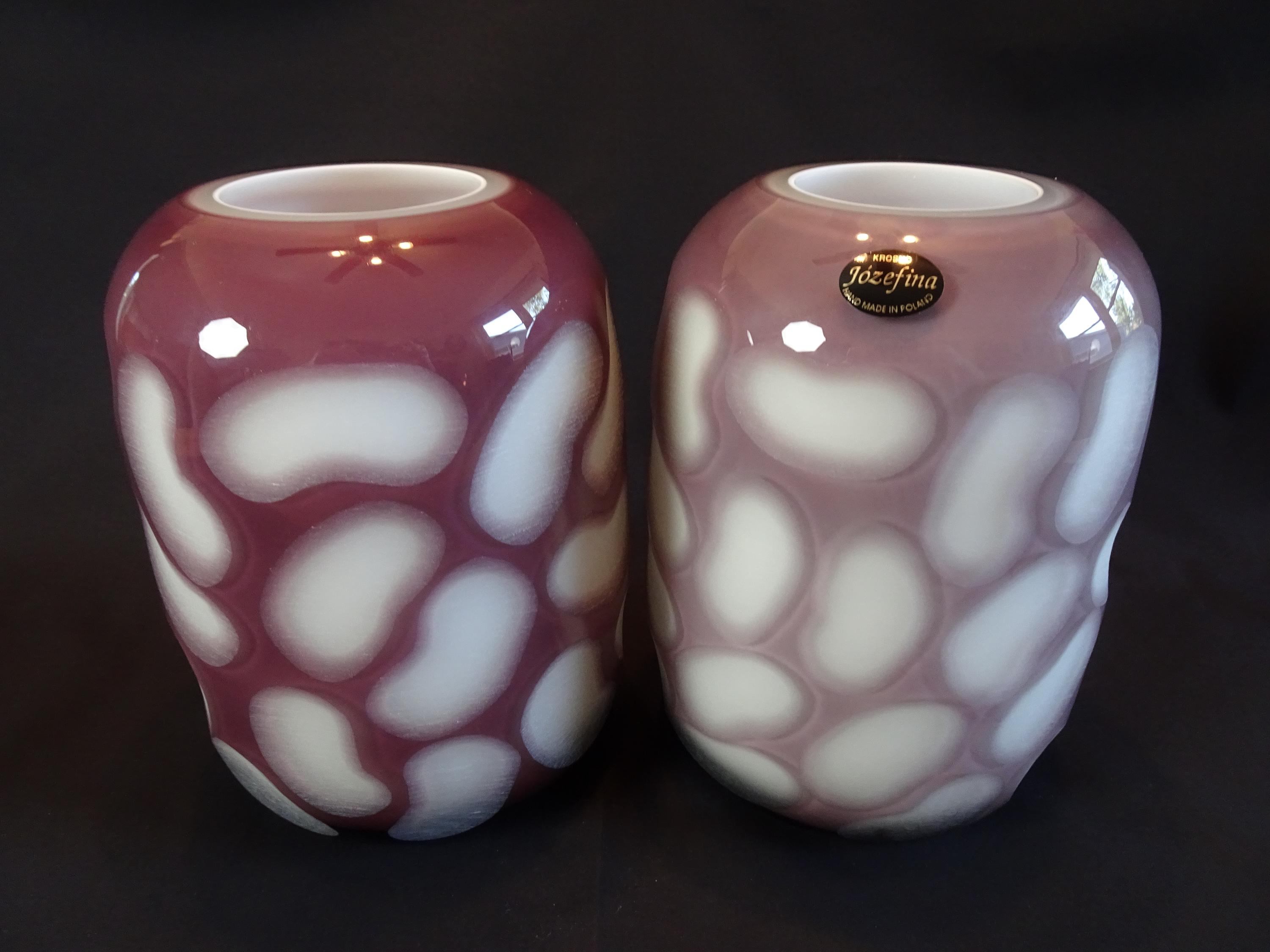 Jozefina ポーランド　花器　物置 Jozefina Krosno Vase - Etsy