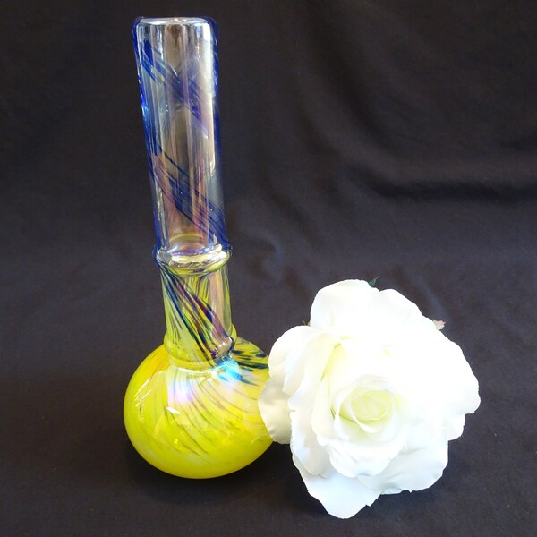 Narrow Neck Glass Vase Etsy