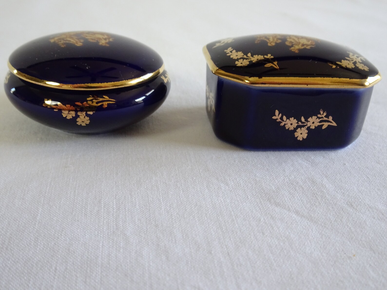 Fontanille & Marraud Limoges Lovers Trinket Box Vintage FM Etsy