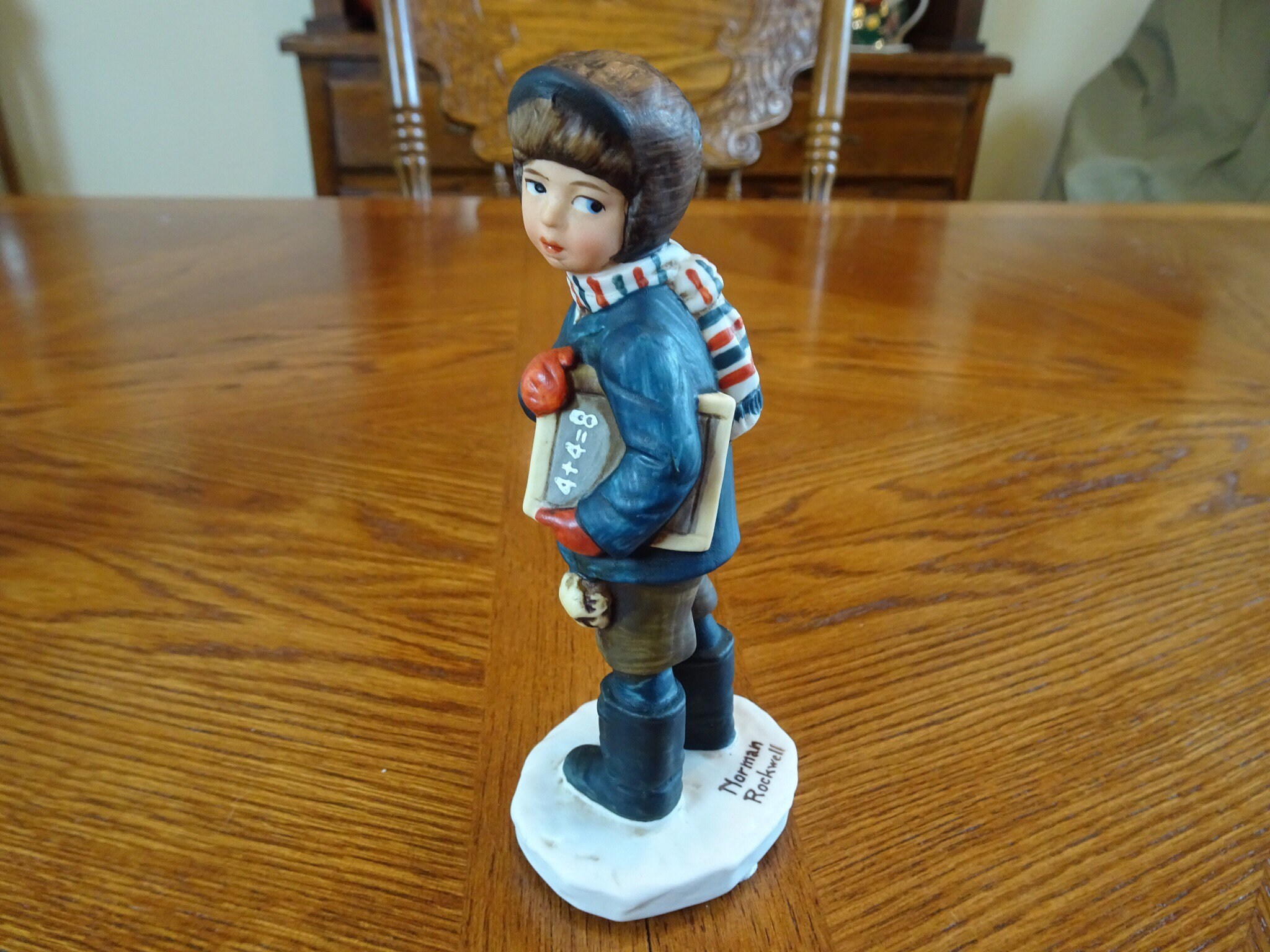 Dave Grossman's Norman Rockwell Back to School Figurine - Etsy