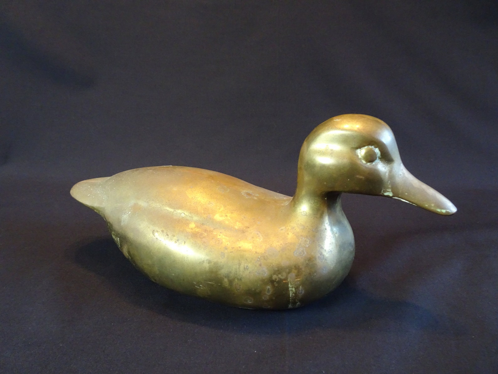 solid brass duck figurines