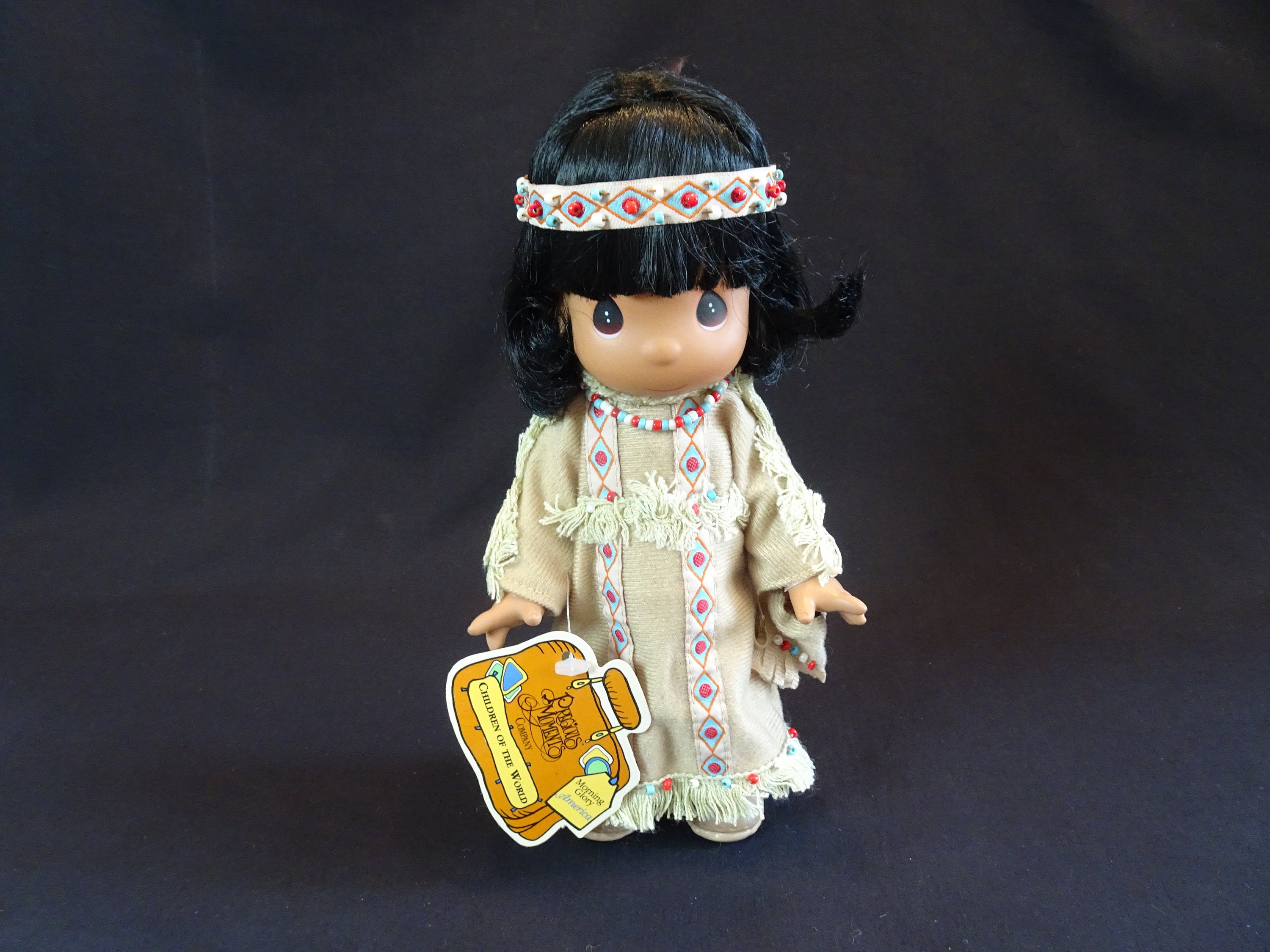 Precious Moments Children of the World Doll Morning Glory America Ambassador Vintage International Dressed Collectible Etsy UK