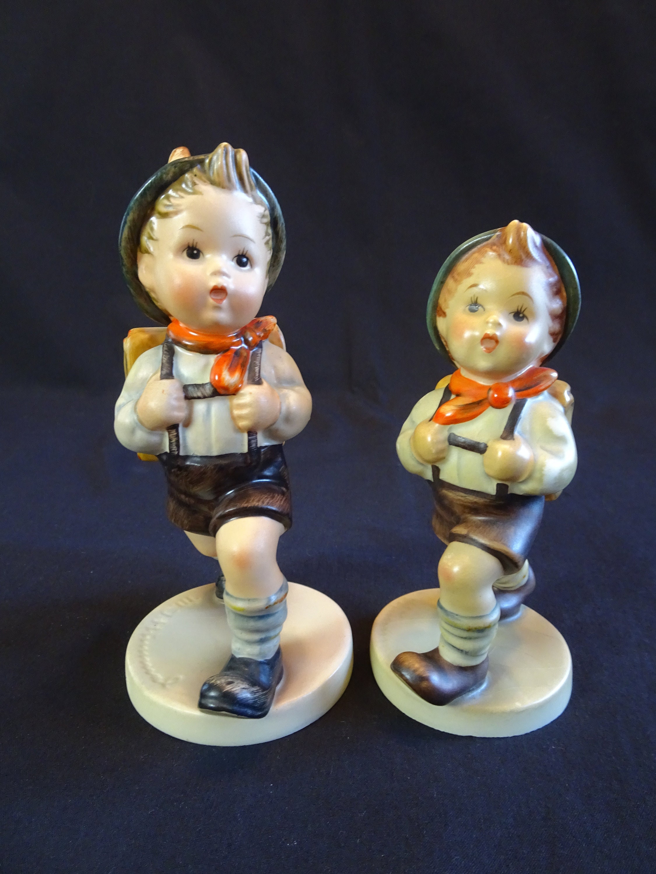 Hummel School Boy Figurine 82 0 82 2 0 Full Bee TMK2 TMK 3 Vintage Bavarian Boy With Backpack Sculpture Etsy Australia