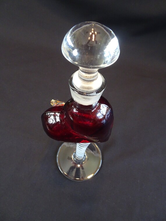 Unique Red Heart Perfume Bottle Elena Unique Red Heart Perfume Bottle Elena